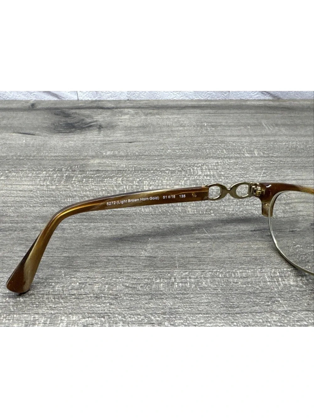 COACH Eyeglasses HC 5063 Kitty 5272 Cat Eye Brown 51[]16-135 Women's Frames